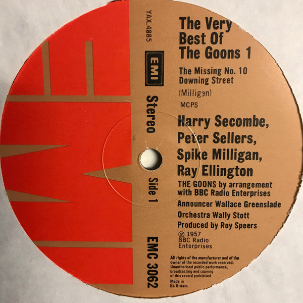 The Goons : The Very Best Of The Goons - 1 (LP, Comp, RP)