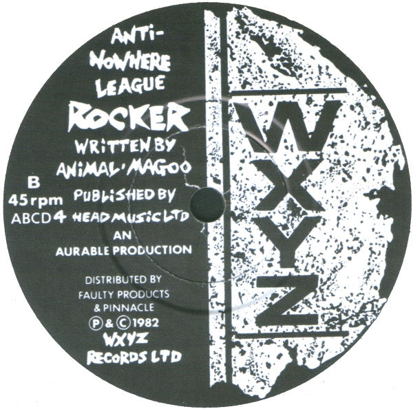Anti-Nowhere League : Woman (7", Single)
