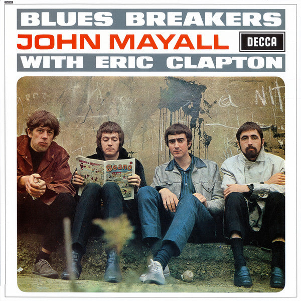 John Mayall With Eric Clapton : Blues Breakers (LP, Album, Mono, RE, 180)