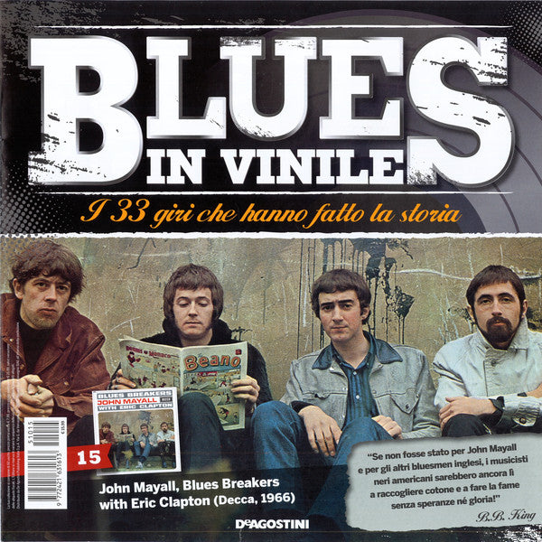John Mayall With Eric Clapton : Blues Breakers (LP, Album, Mono, RE, 180)