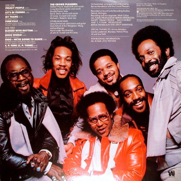 Crowd Pleasers (2) : Crowd Pleasers (LP, Album, RI)