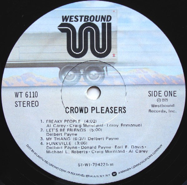 Crowd Pleasers (2) : Crowd Pleasers (LP, Album, RI)
