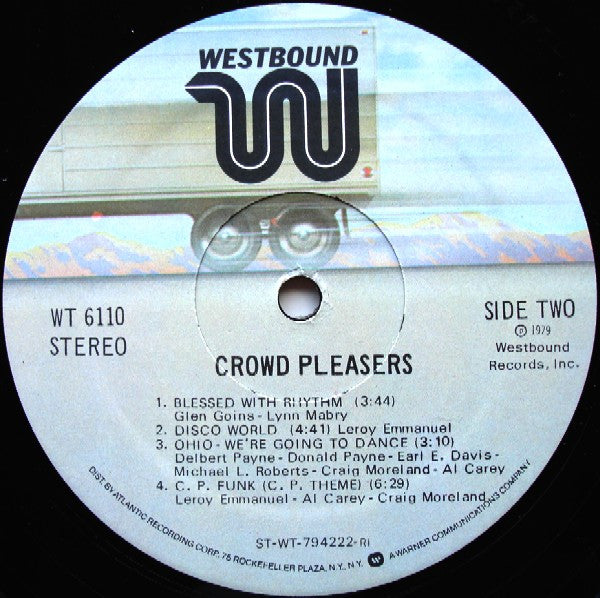 Crowd Pleasers (2) : Crowd Pleasers (LP, Album, RI)