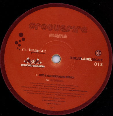 Groovefire : Mama (12")