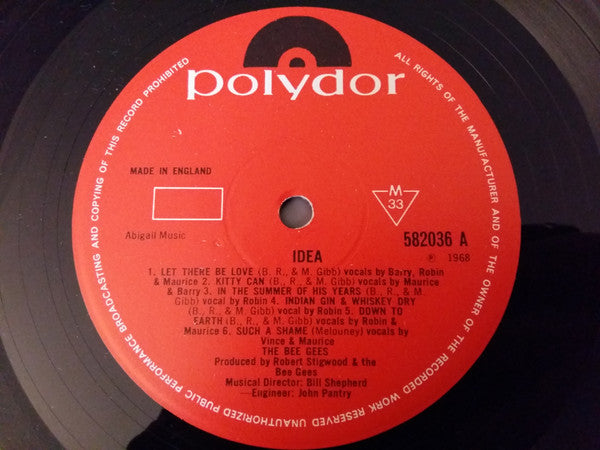 Bee Gees : Idea (LP, Album, Mono)