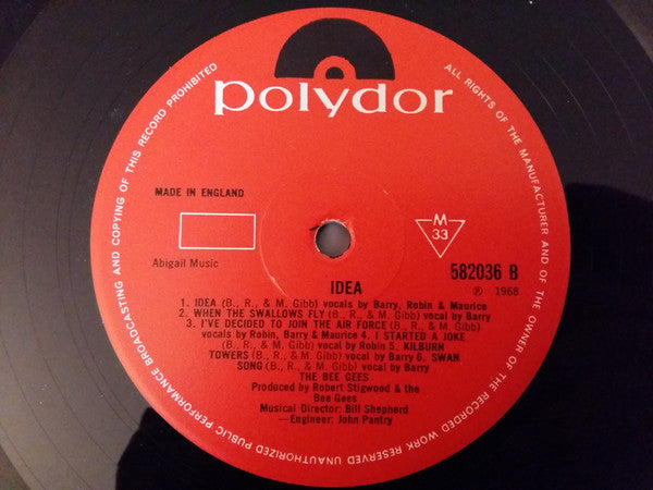 Bee Gees : Idea (LP, Album, Mono)