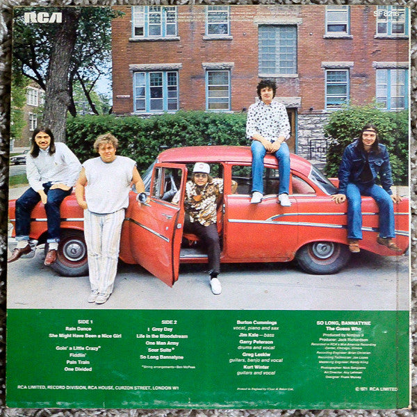 The Guess Who : So Long, Bannatyne (LP, Album)