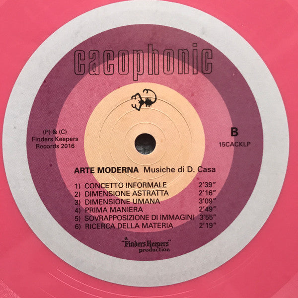 Daniela Casa : Arte Moderna (LP, Album, RE, Pin)