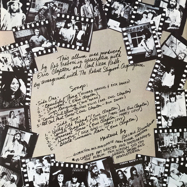 Eric Clapton : No Reason To Cry (LP, Album)