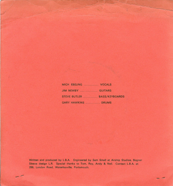 Look Back In Anger : Caprice / Mannequin (7")