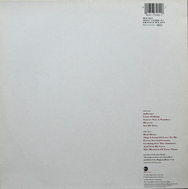 Chris Rea : Auberge (LP, Album)
