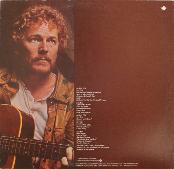 Gordon Lightfoot : Gord's Gold (2xLP, Comp, RE)