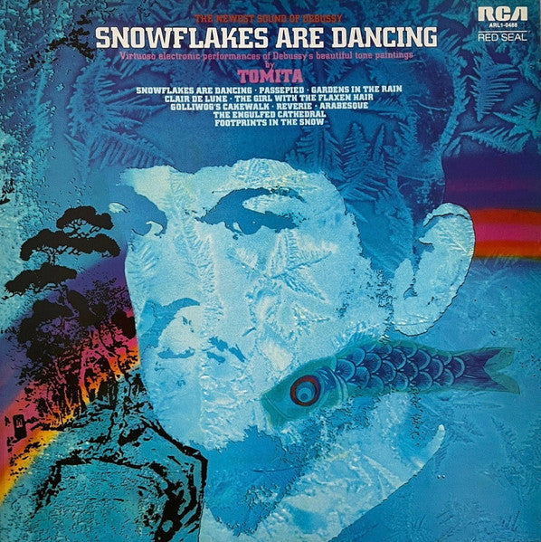 Tomita, Debussy* : Snowflakes Are Dancing (The Newest Sound Of Debussy) (LP, Album)