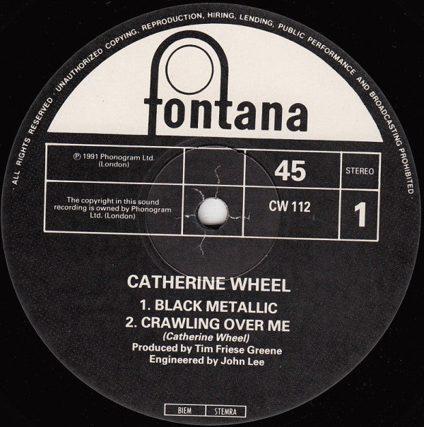 Catherine Wheel : Black Metallic E.P. (12", EP)