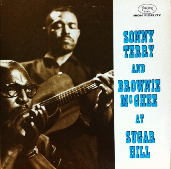Sonny Terry & Brownie McGhee : At Sugar Hill (LP, Album, RE)
