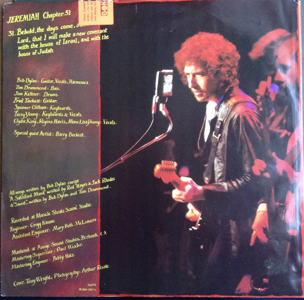 Bob Dylan : Saved (LP, Album)