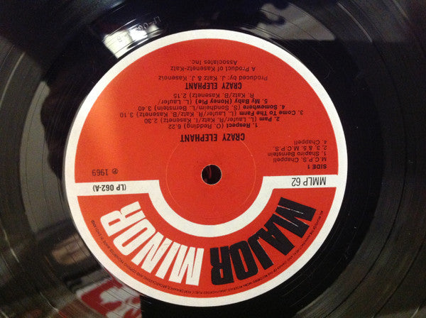 Crazy Elephant : Crazy Elephant (LP, Album, Mono)