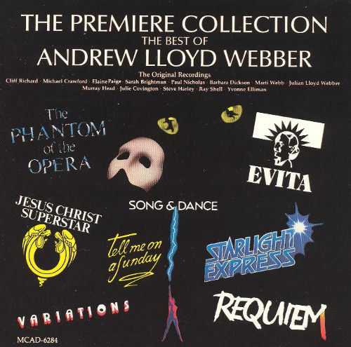 Andrew Lloyd Webber : The Premiere Collection (The Best Of Andrew Lloyd Webber) (LP, Comp)