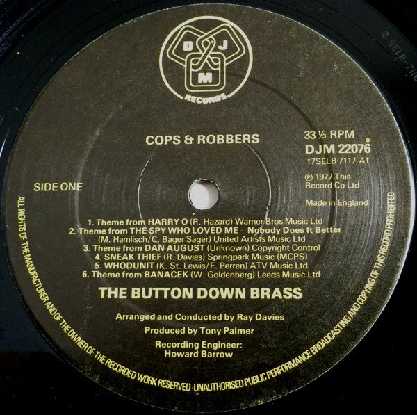 Button Down Brass* : Cops `N´ Robbers (LP)