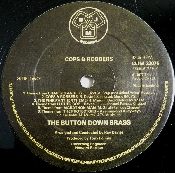 Button Down Brass* : Cops `N´ Robbers (LP)