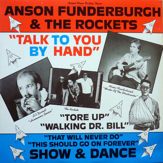 Anson Funderburgh & The Rockets : Talk To You By Hand (LP, Album, RP)