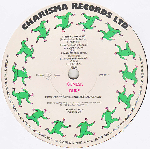 Genesis : Duke (LP, Album, RE, Gat)