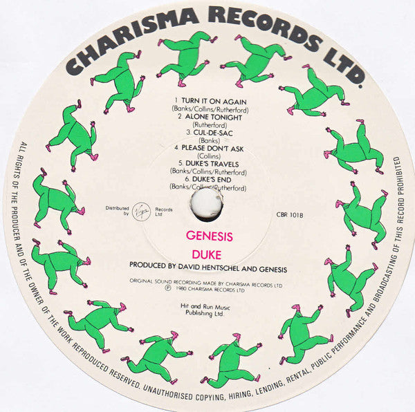 Genesis : Duke (LP, Album, RE, Gat)