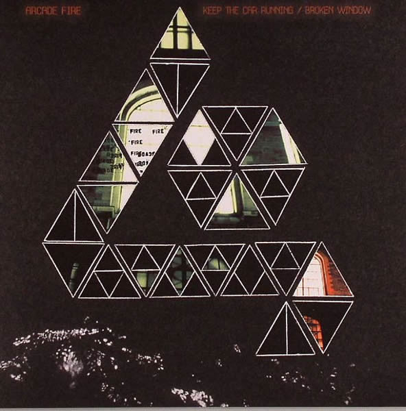 Arcade Fire : Keep The Car Running / Broken Window (7", Single, Ltd, Num)