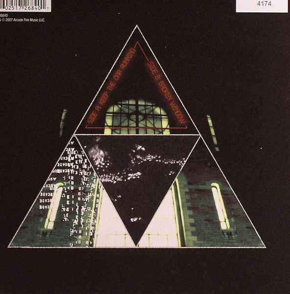 Arcade Fire : Keep The Car Running / Broken Window (7", Single, Ltd, Num)