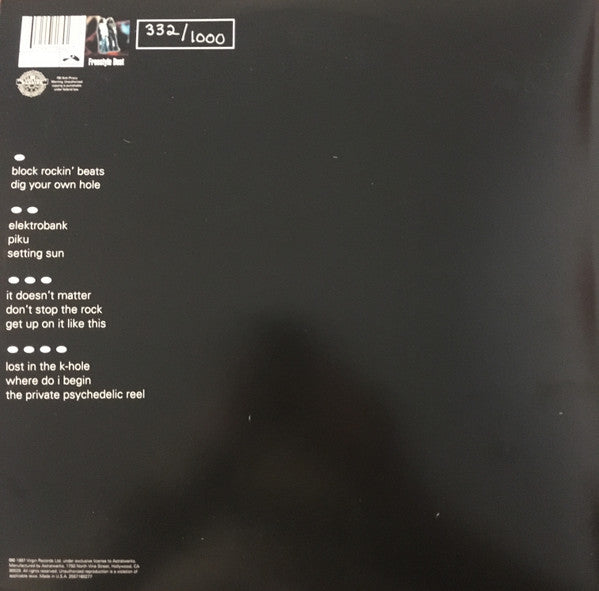 The Chemical Brothers : Dig Your Own Hole (2xLP, Album, Ltd, Num, RE, Whi)