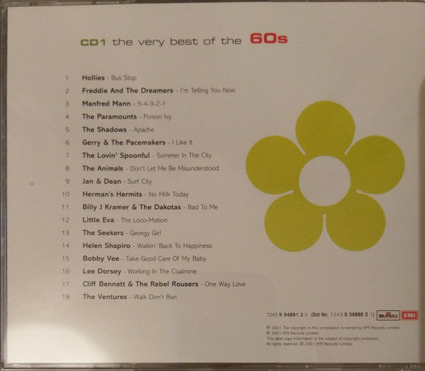 Various : The Very Best Of The 60s (3xCD, Comp)
