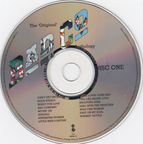 Bad Company (3) : The 'Original' Bad Company Anthology (2xCD, Album, Comp)