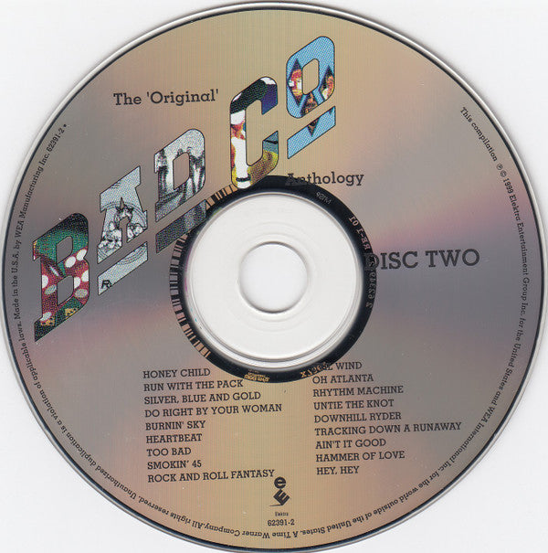 Bad Company (3) : The 'Original' Bad Company Anthology (2xCD, Album, Comp)