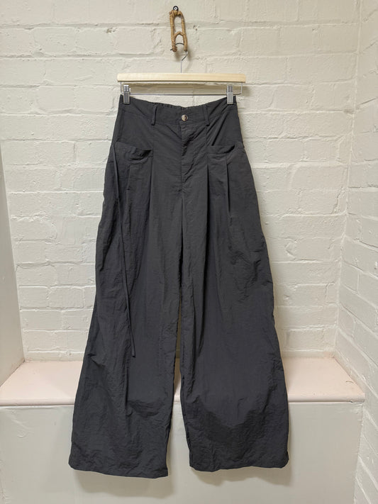 Grey Wide Leg Cargo’s