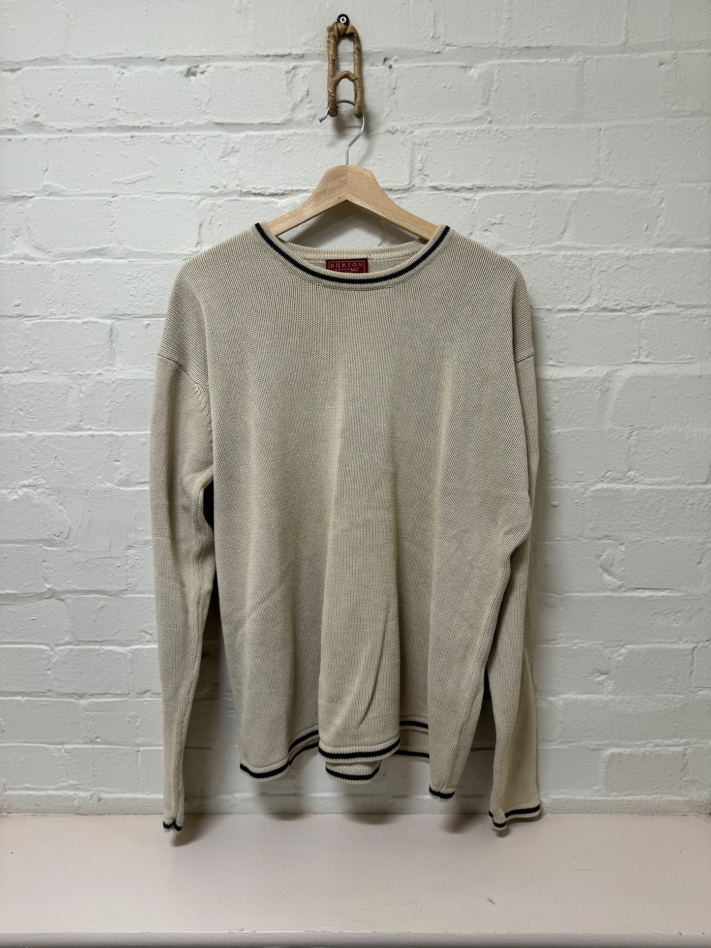 Vintage Burton Jumper Beige