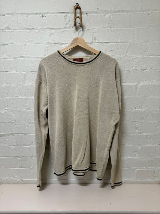 Vintage Burton Jumper Beige