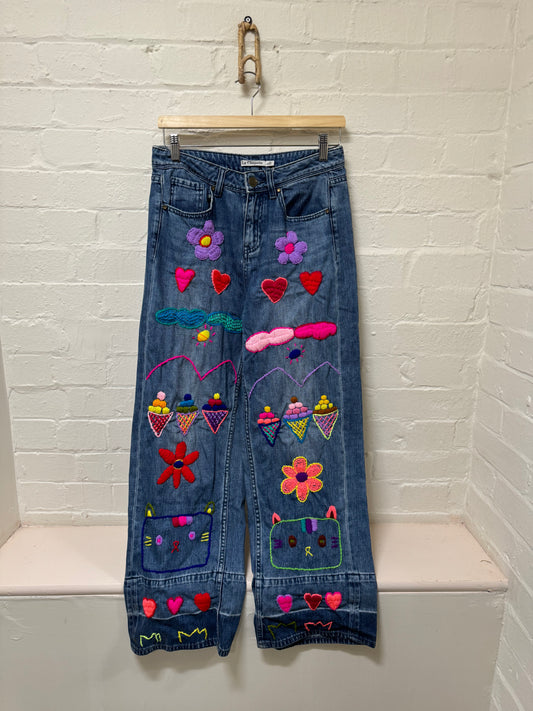 La Chapelle Patchwork Jeans