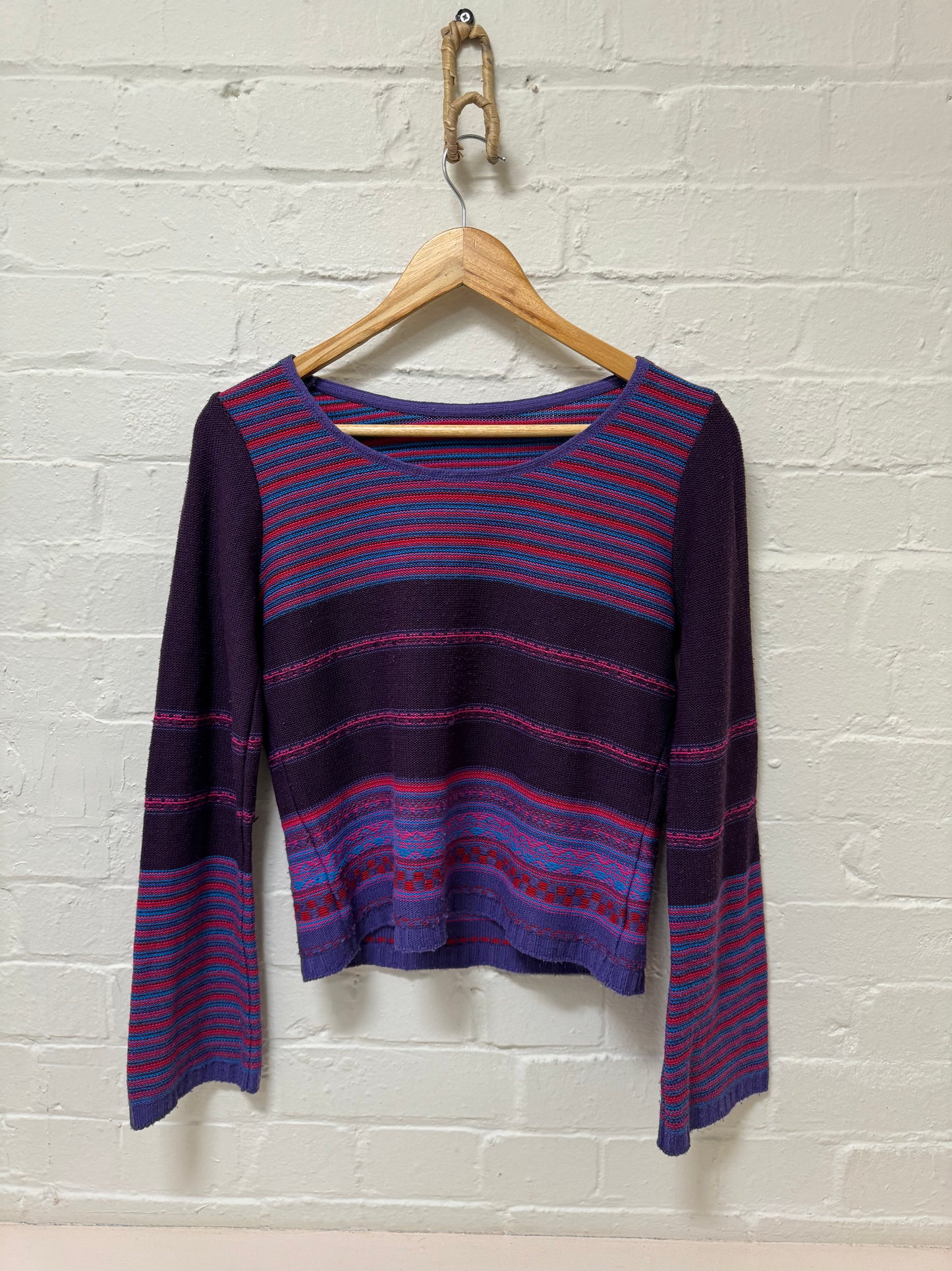 PINK/PURPLE THIN SWEATER