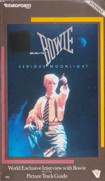David Bowie - Serious Moonlight VHS