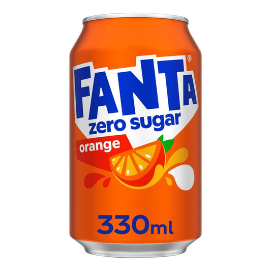 Fanta Orange Zero Sugar Can