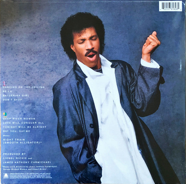 Lionel Richie : Dancing On The Ceiling (LP, Album, RE, Gat)