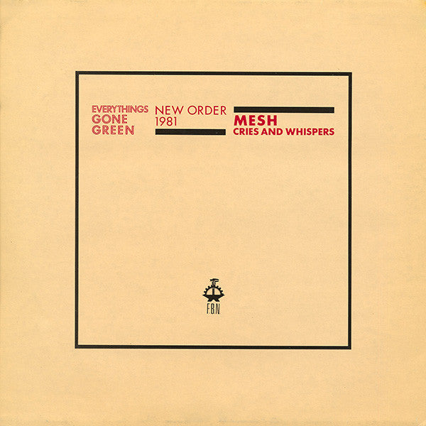 New Order : Everythings Gone Green (12", Single)