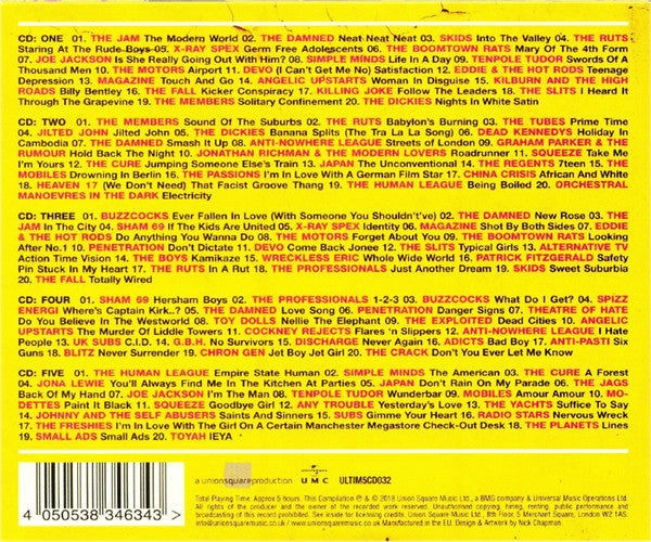 Various : Punk & New Wave (The Ultimate Collection) (5xCD, Comp)