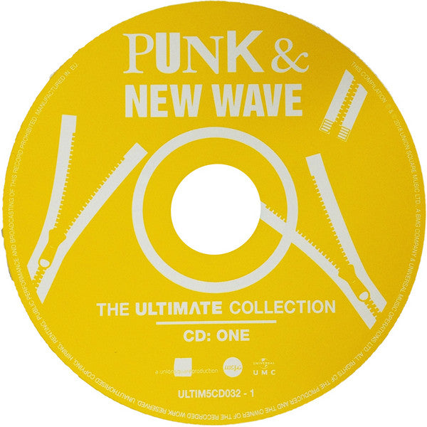 Various : Punk & New Wave (The Ultimate Collection) (5xCD, Comp)