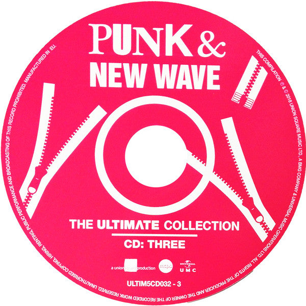 Various : Punk & New Wave (The Ultimate Collection) (5xCD, Comp)