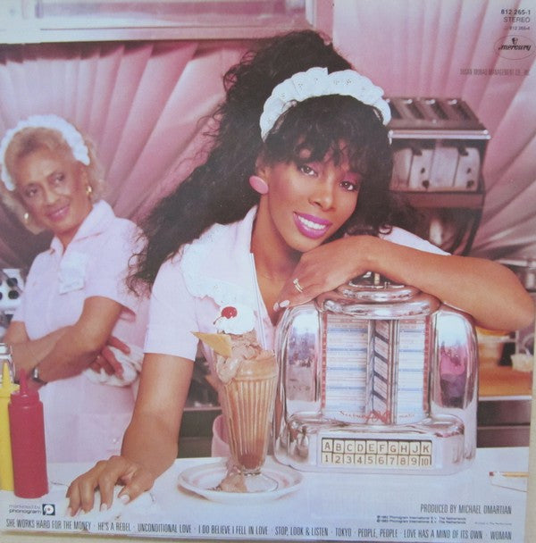 Donna Summer : She Works Hard For The Money (LP, Album)