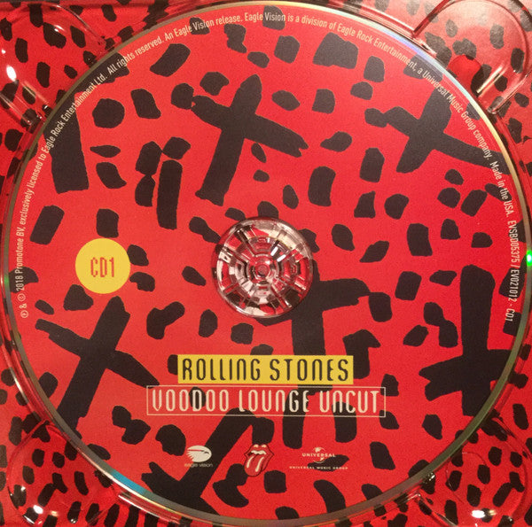 The Rolling Stones : Voodoo Lounge Uncut (DVD-V, Multichannel, NTSC + 2xCD)