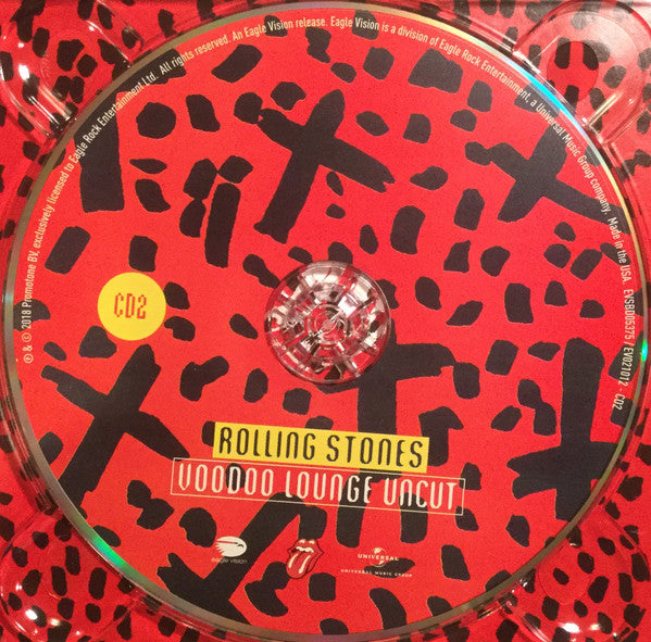 The Rolling Stones : Voodoo Lounge Uncut (DVD-V, Multichannel, NTSC + 2xCD)