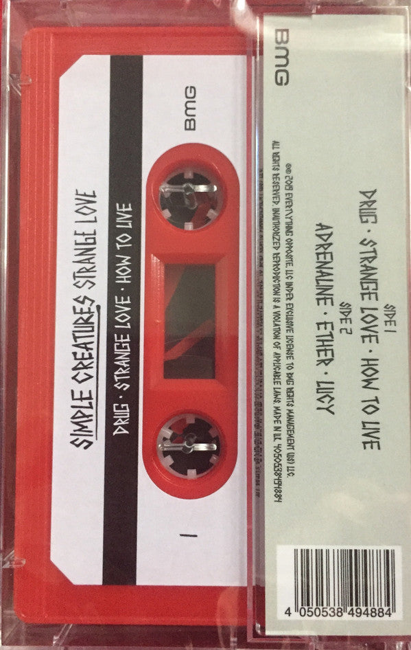 Simple Creatures : Strange Love (Cass, EP, Ltd, Red)
