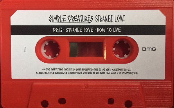 Simple Creatures : Strange Love (Cass, EP, Ltd, Red)